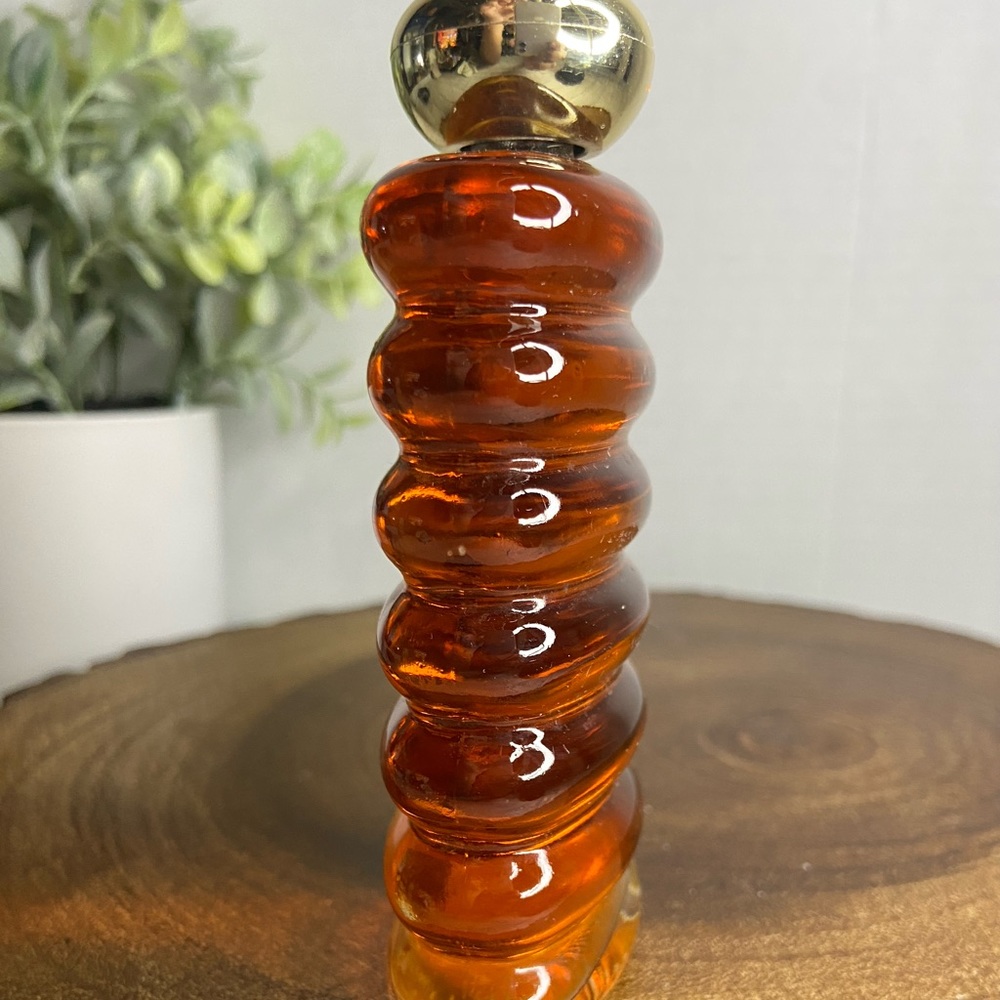 Mens Vintage Avon Cologne Bottle Full Gem